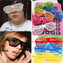 《百叶窗》厂家供应百叶窗眼镜舞会装扮眼镜男女通用眼镜