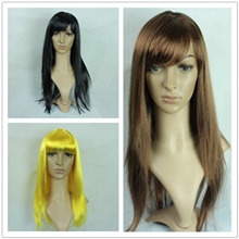 长直发假发化妆舞会假发橱窗模特假发节日派对假发批发