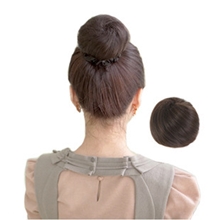 假发发包批发直发包丸子头假发道姑头假发