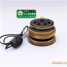 供应4/5寸金底双龙香薰炉（礼佛佳品）