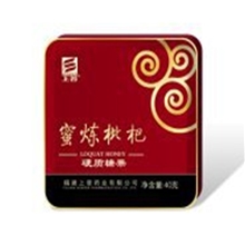 上普*蜜炼枇杷硬质糖果铁盒含片