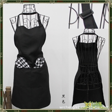 定做可调式调节袢黑色围裙时尚工作围裙/广告围裙/定做围裙定做