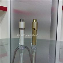化妆品包装美容工具亚克力转转瓶15ml金/白色分装瓶现货批发促销