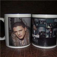 高质量陶瓷杯，广告创意陶瓷杯，影像杯，来样加工。