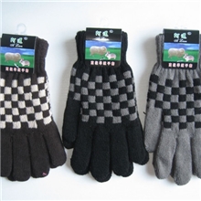 厂家直销冬天男手套批发针织手套