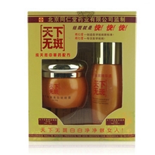 批发专柜正品同仁堂监制医圣天下无斑祛斑两件套特效祛斑