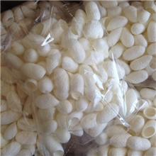 天然蚕茧去角质美容工具*削口蚕茧（无蛹）批发零售90个/包