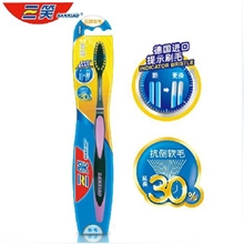 高露洁三笑牙刷批发12F卓越多效软毛牙刷竹炭牙刷成人牙刷批发