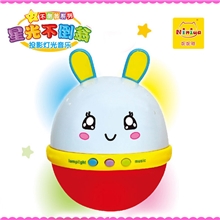 星光宝贝投影不倒翁(投影灯光能够折射到屋顶)