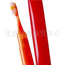 自出牙膏式携带牙刷