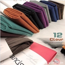 英国原单显瘦细竖条纹连裤袜彩色加厚春秋冬丝袜子糖果色打底裤