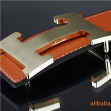 2010新款式腰带时尚真皮带男女通用腰带顶级双面头层皮带H03B