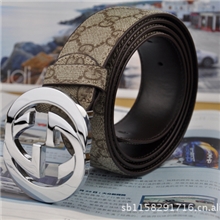 【厂家直销】热火款式时尚男士皮带经典牛皮皮带皮带腰带G01