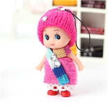 【伙拼】侠歌飞扬搪胶8厘米围巾小丑公仔手机挂件小礼品赠品批发