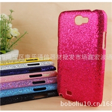 三星n7100galaxynote2闪粉贴皮手机壳手机外壳手机保护壳