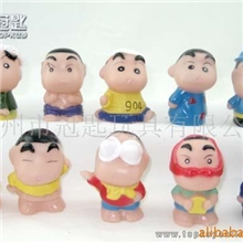 十款蜡笔小新卡通公仔卡通玩具促销礼品塑胶公仔摆设模型