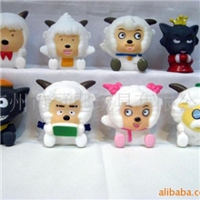 8款喜洋洋动漫周边摆设公仔促销礼品塑料玩具广告礼品