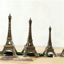正品特价zakka巴黎埃菲尔铁塔金属艾菲尔铁塔多尺寸带盒子