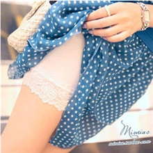 【开仓】女蕾丝花边防走光打底裤批发冰丝莫代尔安全裤厂家直供