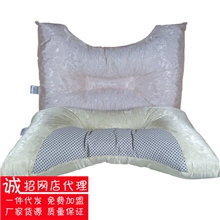 群山竹炭竹炭枕头旅游特供托玛琳颈椎保健枕头缓解呼噜