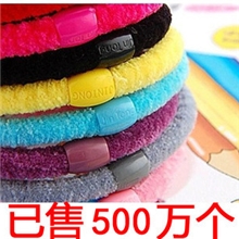 B481质感舒适不缠发发圈发绳棉质发圈百搭多色