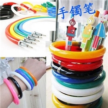 夏日热卖神奇手腕笔创意手镯笔不透明纯色圆珠笔10G