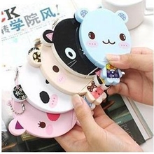 老款美容小物化妆工具镜梳套装可爱卡通动物大脸梳子+镜子套装