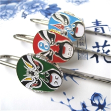 D特色京剧脸谱书签批发古典书签批发可定制公司LOGO免费设计