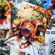 【年底大促】动漫进击的巨人压纹海报8张一套7C-Z-2