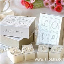 厂家批发创意时尚婚品婚庆婚礼精品LOVE书本蜡烛欧式礼品