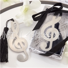 【爆款】婚庆用品结婚小礼物婚庆礼品音乐符号书签