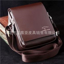 正品丰袋鼠丰男包商务休闲包单肩斜跨包男士休闲包公文包一件代