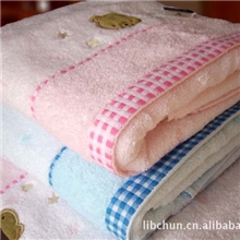 纯棉儿童卡通柔软浴巾情侣款金号正品宝宝专用浴巾