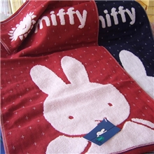 米菲卡通系列情侣款纱布毛巾金号正品