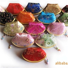 丝绸锦缎零钱包元宝零钱包促销小礼品