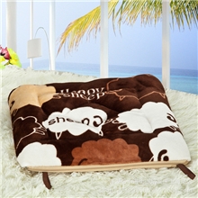 冬季加厚毛绒坐垫沙发餐椅垫系带坐垫学生椅垫办公防滑椅垫批发