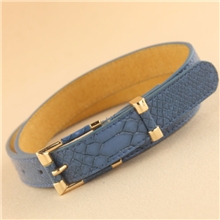 韩版时尚OL气质玫瑰金包扣女士腰带混批女式真皮皮带批发