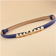 时尚超百搭荧光色腰链女士连衣裙装饰腰带小皮带女