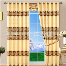 专业制造色织横条大提花窗帘布批发-128色织提花窗帘布