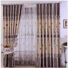 柯桥厂家直销爆款条子遮光布印花窗帘
