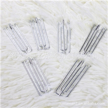 雄昌104特A四脚挂钩防锈挂钩布叉布钩窗帘配件夹子窗帘布带钩子