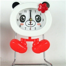 工艺礼品生日礼物婚庆礼品家居饰品熊猫铁架永动钟