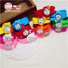 儿童拍拍表男孩女孩拍拍表卷尺表兔子hellokitty猫卡通礼物