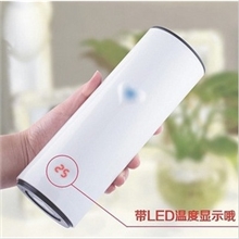 奇玩爱心触摸感温杯感应闪烁功能情感化水杯保温杯爱心水杯