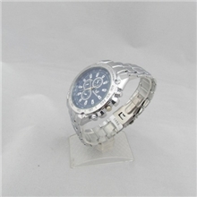 正品外贸orland三眼六针时尚钢带男士手表批发厂家直销