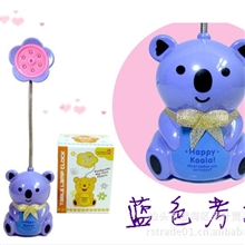 厂家直销卡通考拉充电台灯猫儿台灯批发卡通台灯6LED台灯