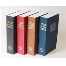 英语字典藏金箱英文词典存钱罐书本保险箱中