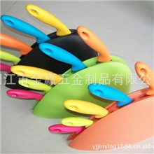 贝壳刀座套刀不锈钢五彩手柄套刀阳江礼品套刀水果刀