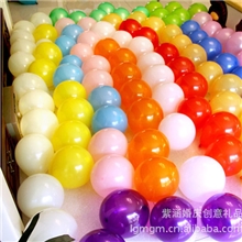 婚房布置开业庆典装饰6号加厚仿美出口圆形亚光气球现货供应