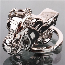 创意礼品男士个性仿真摩托车赛车钥匙扣汽车模型钥匙圈链批发